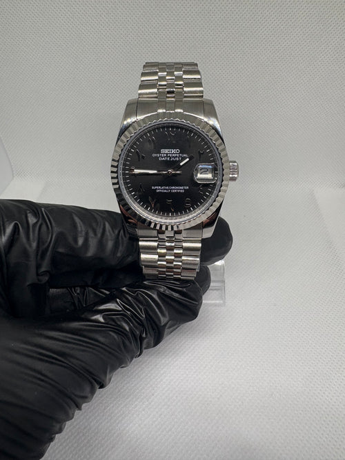 Datejust Mod -  Dark Knight Arabic Dial