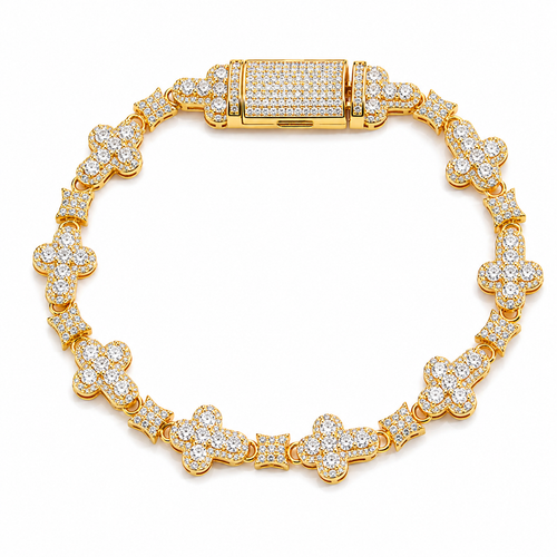 Clover Tennis Bracelet