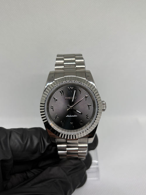 Datejust Mod -  Black Shadow Arabic Dial