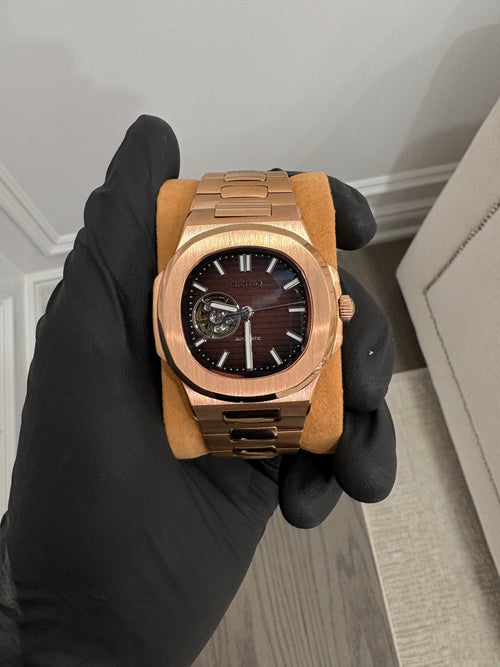 Open Heart Nautilus Mod - Rose Gold Open Heart