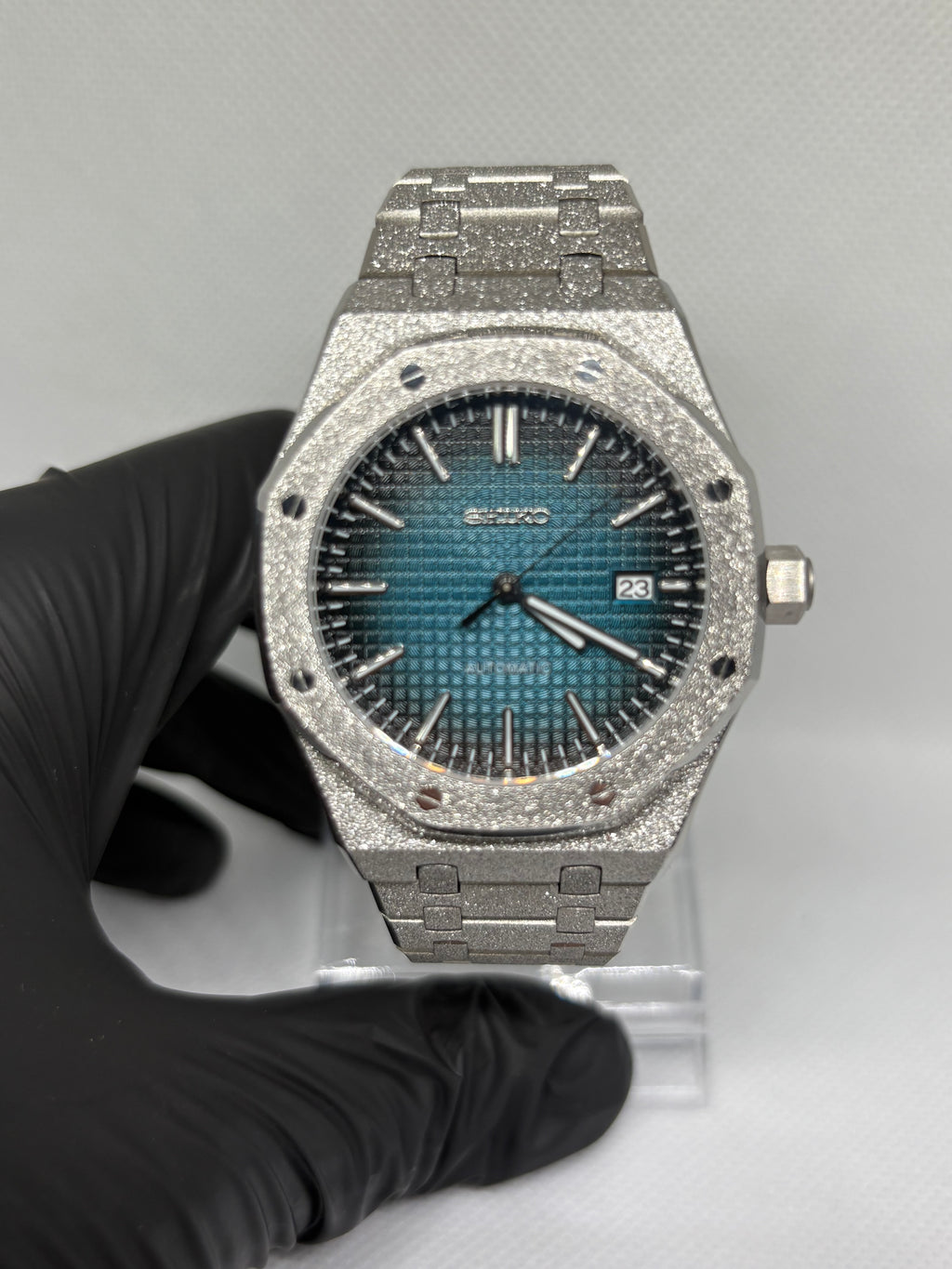 Frosted Royal Oak Mod - Midnight Blue