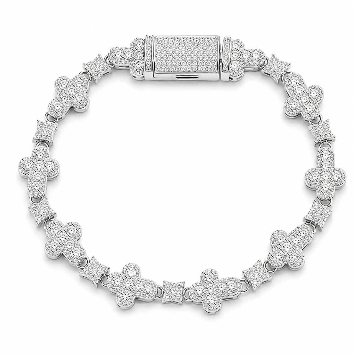 Clover Tennis Bracelet