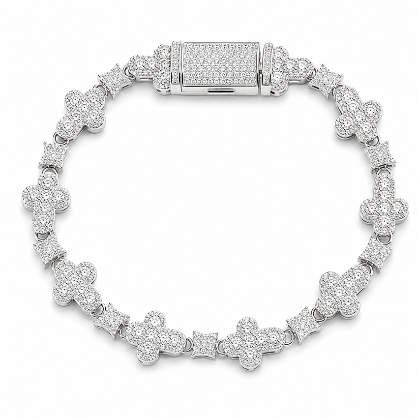 Clover Tennis Bracelet