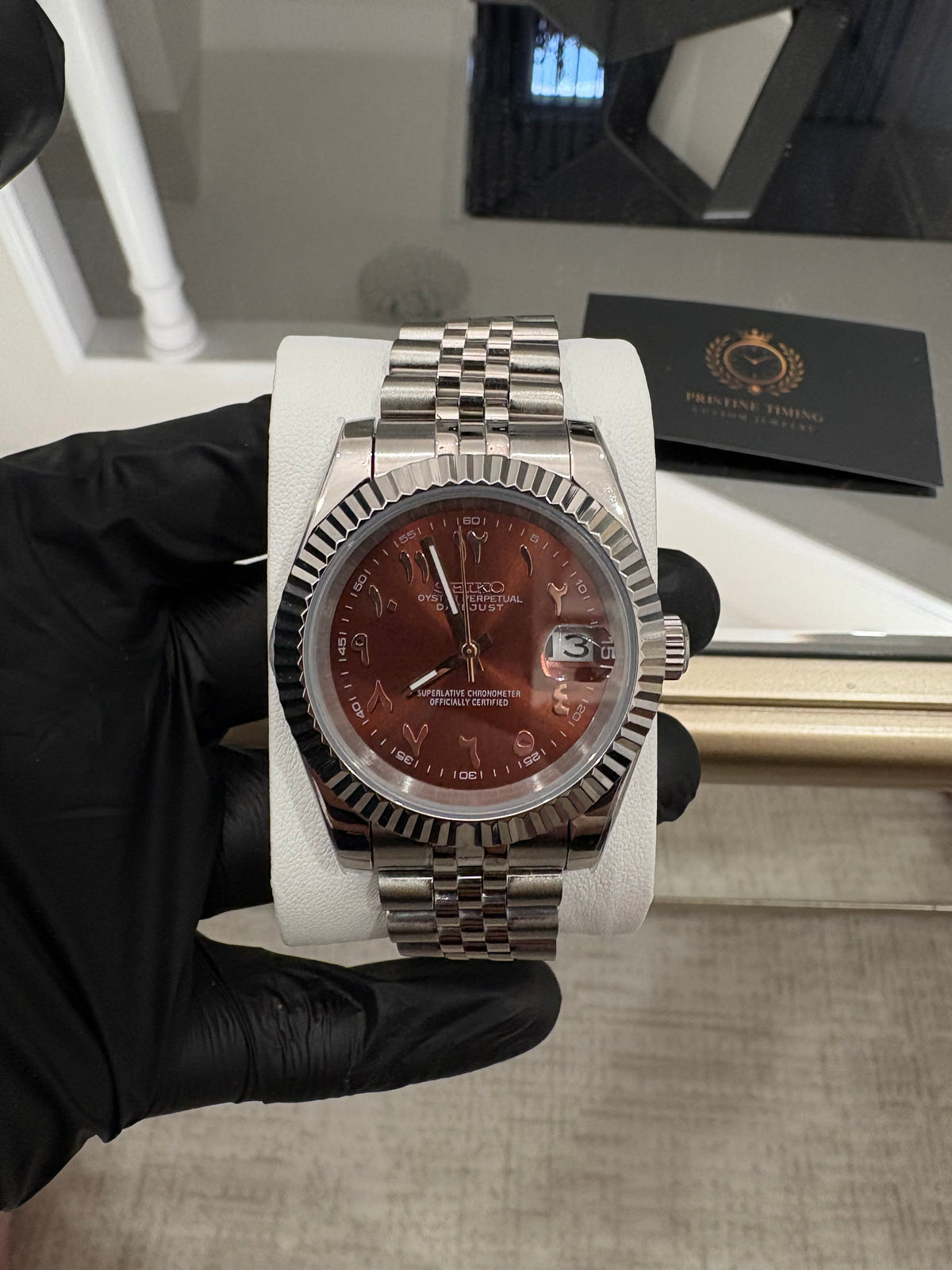 Datejust Mod -  Chocolate Dial