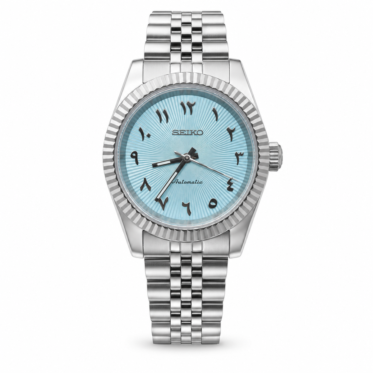Datejust Mod -  Tiffany Blue Arabic Dial