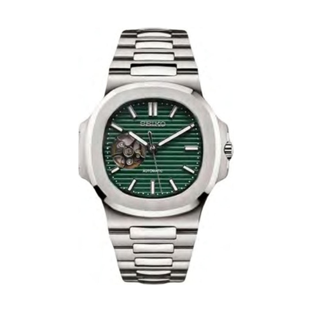 Open Heart Nautilus Mod - Forest Green