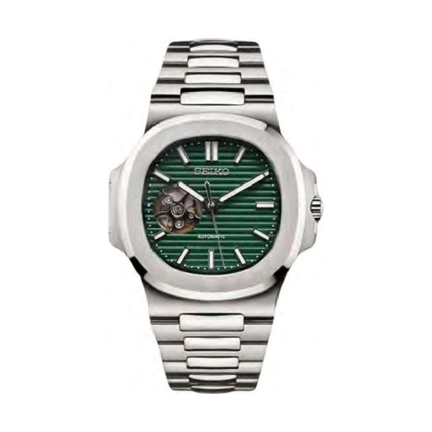 Open Heart Nautilus Mod - Forest Green