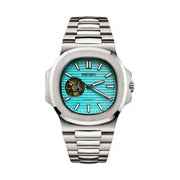 Open Heart Nautilus Mod - Tiffany Blue