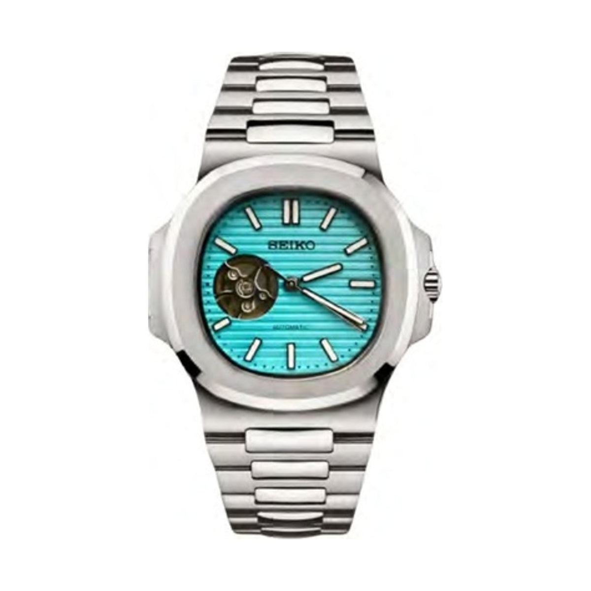 Open Heart Nautilus Mod - Tiffany Blue
