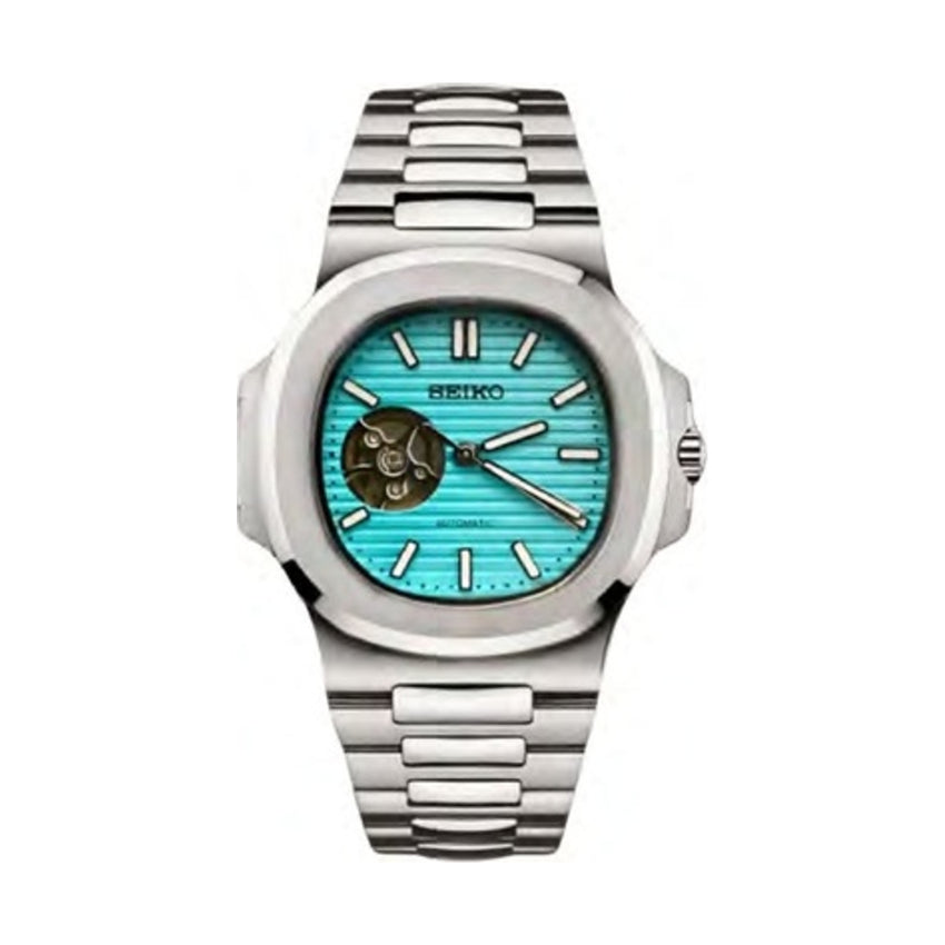 Open Heart Nautilus Mod - Tiffany Blue