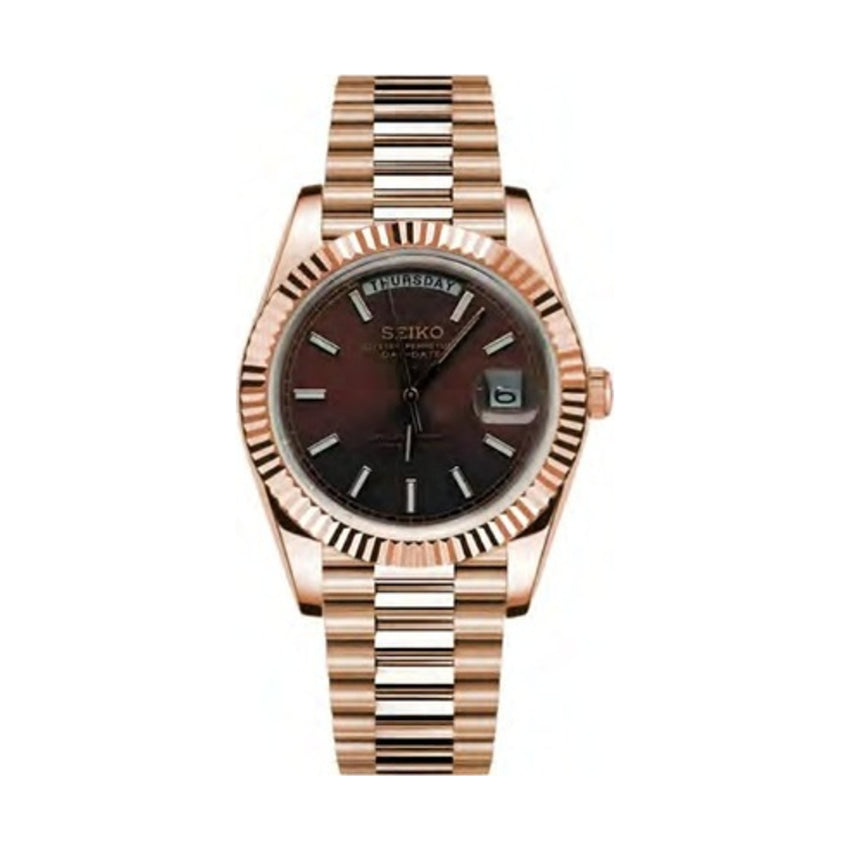 Day-Date Mod - Brown Dial