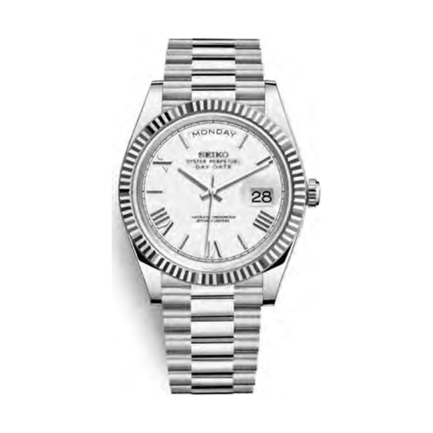 Day-Date Mod -  Classic White