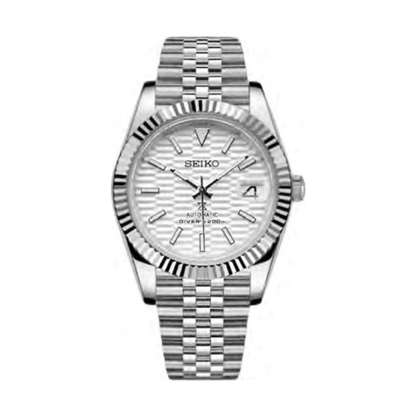 DateJust Mod - Textured White