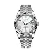 DateJust Mod - Whie Roman Dial