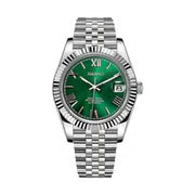 DateJust Mod - Emerald Green Roman Dial