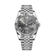 DateJust Mod - Silver Roman Dial
