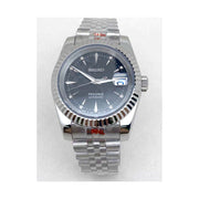 DateJust Mod - Black Ripple Dial