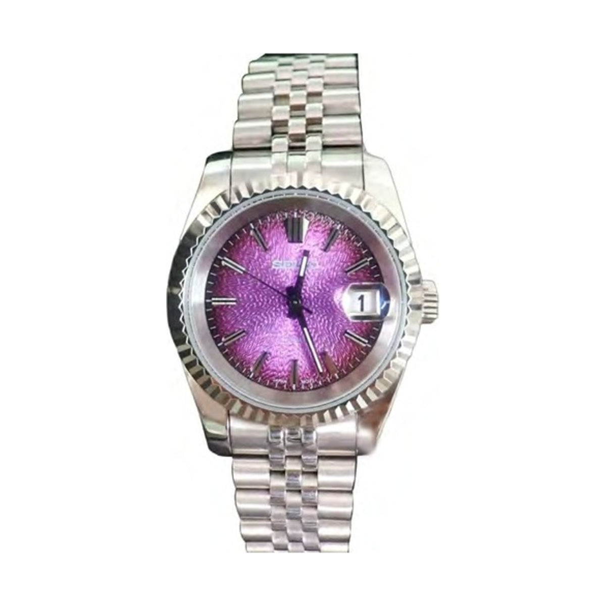 DateJust Mod - Purple Granular Dial