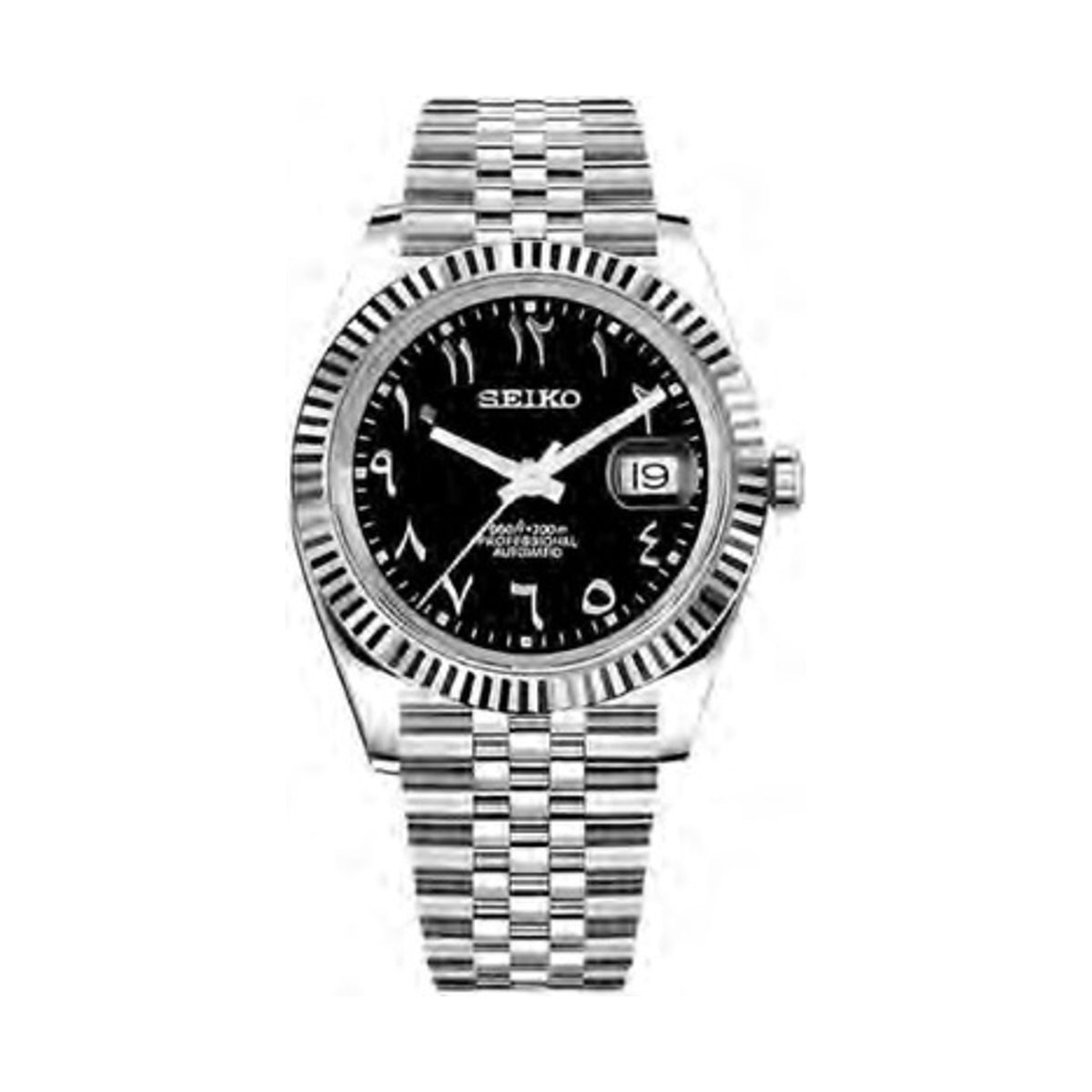Datejust Mod -  Dark Knight Arabic Dial