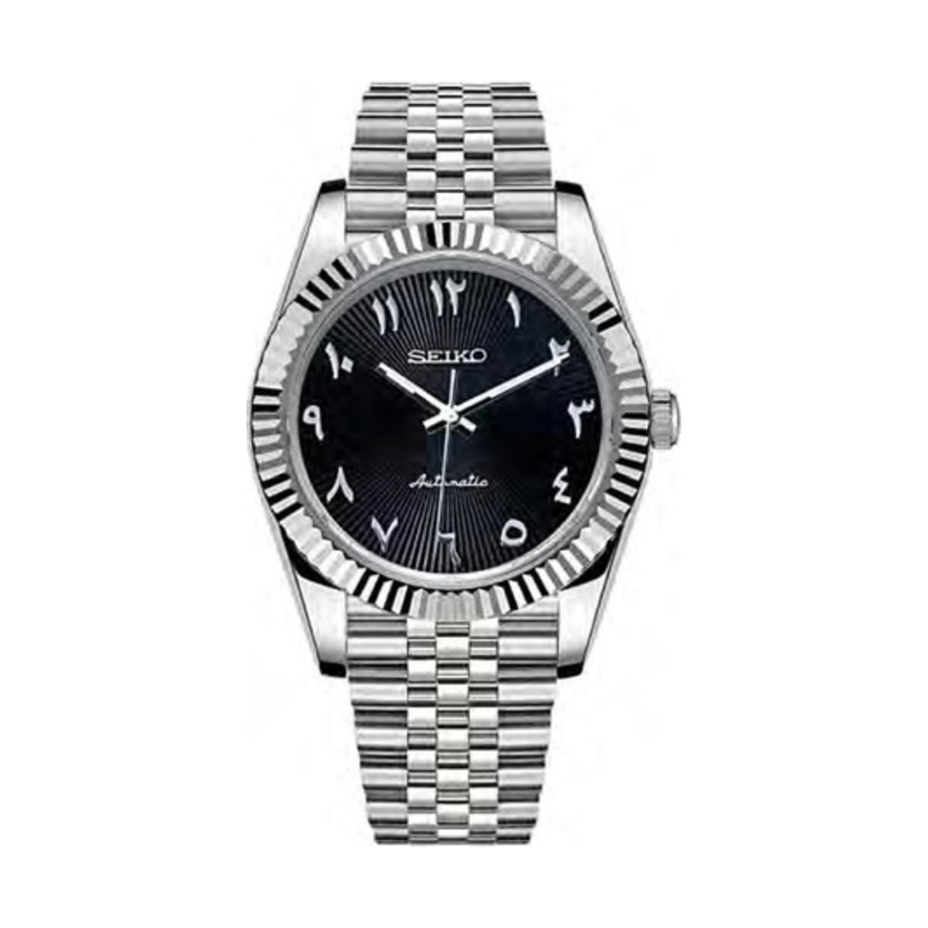 Datejust Mod -  Black Shadow Arabic Dial