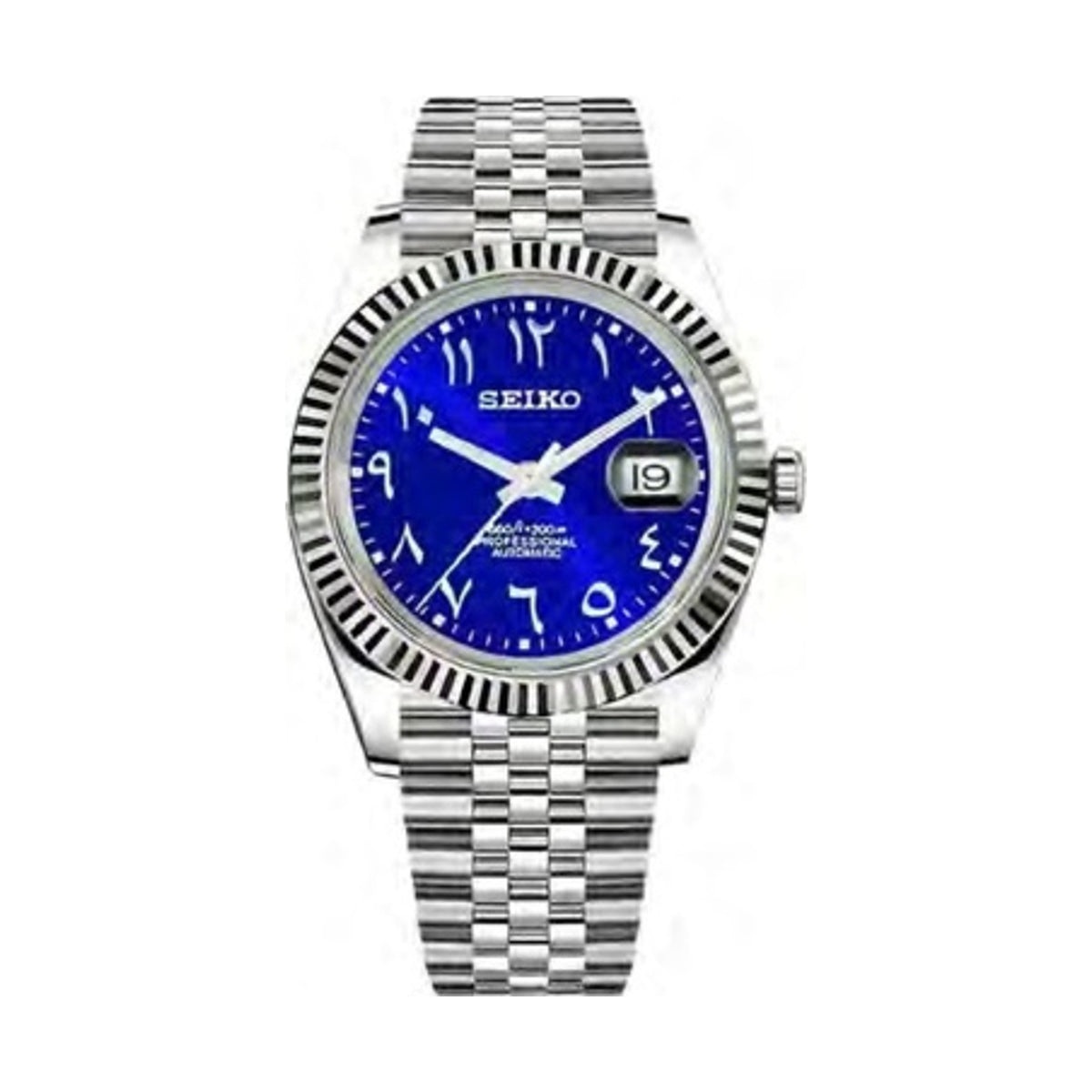 Datejust Mod -  Royal Blue Arabic Dial