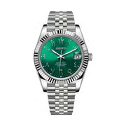 DateJust Mod - Emerald Green Arabic Dial