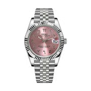 DateJust Mod - Pink Arabic Dial