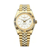Sky-Dweller Mod - Golden White Dial