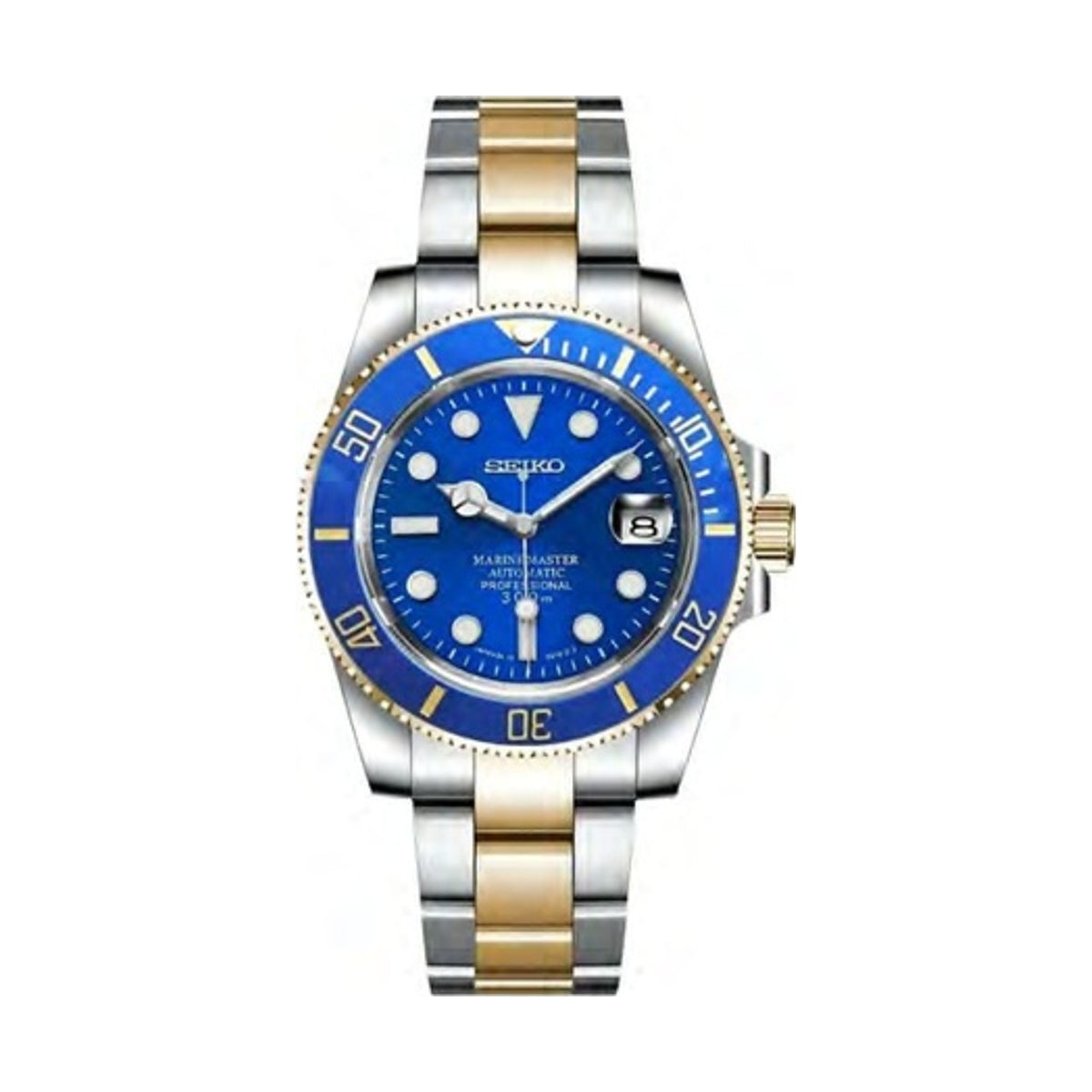 Marine Master Mod - Two Tone Blue Dial