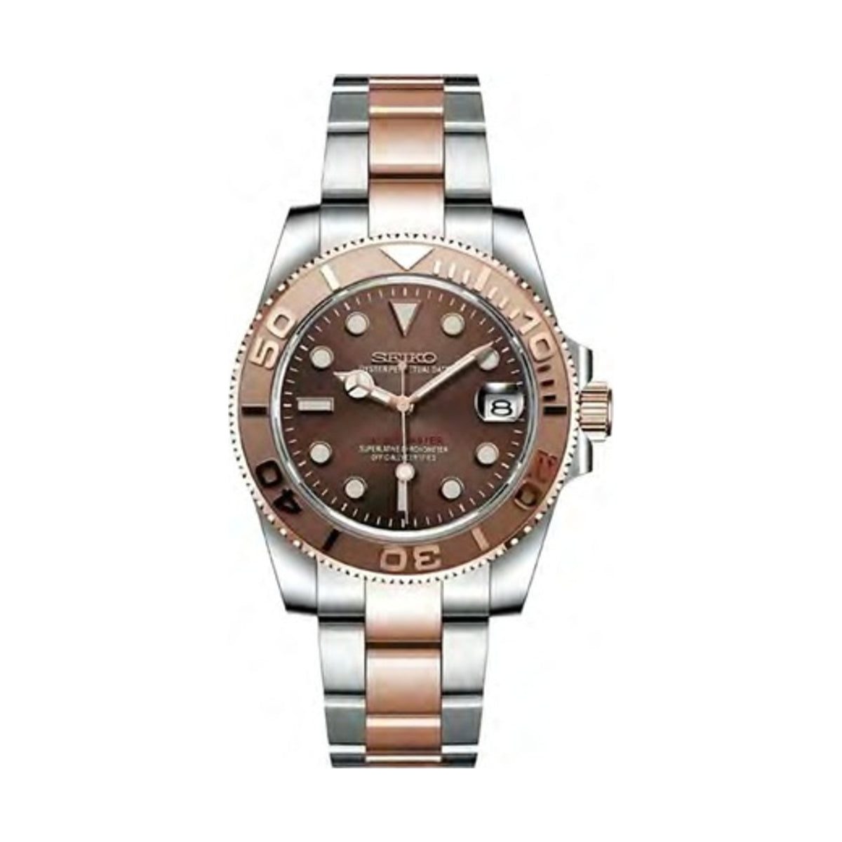 Yacht-Master Mod - Two Tone Rose Gold