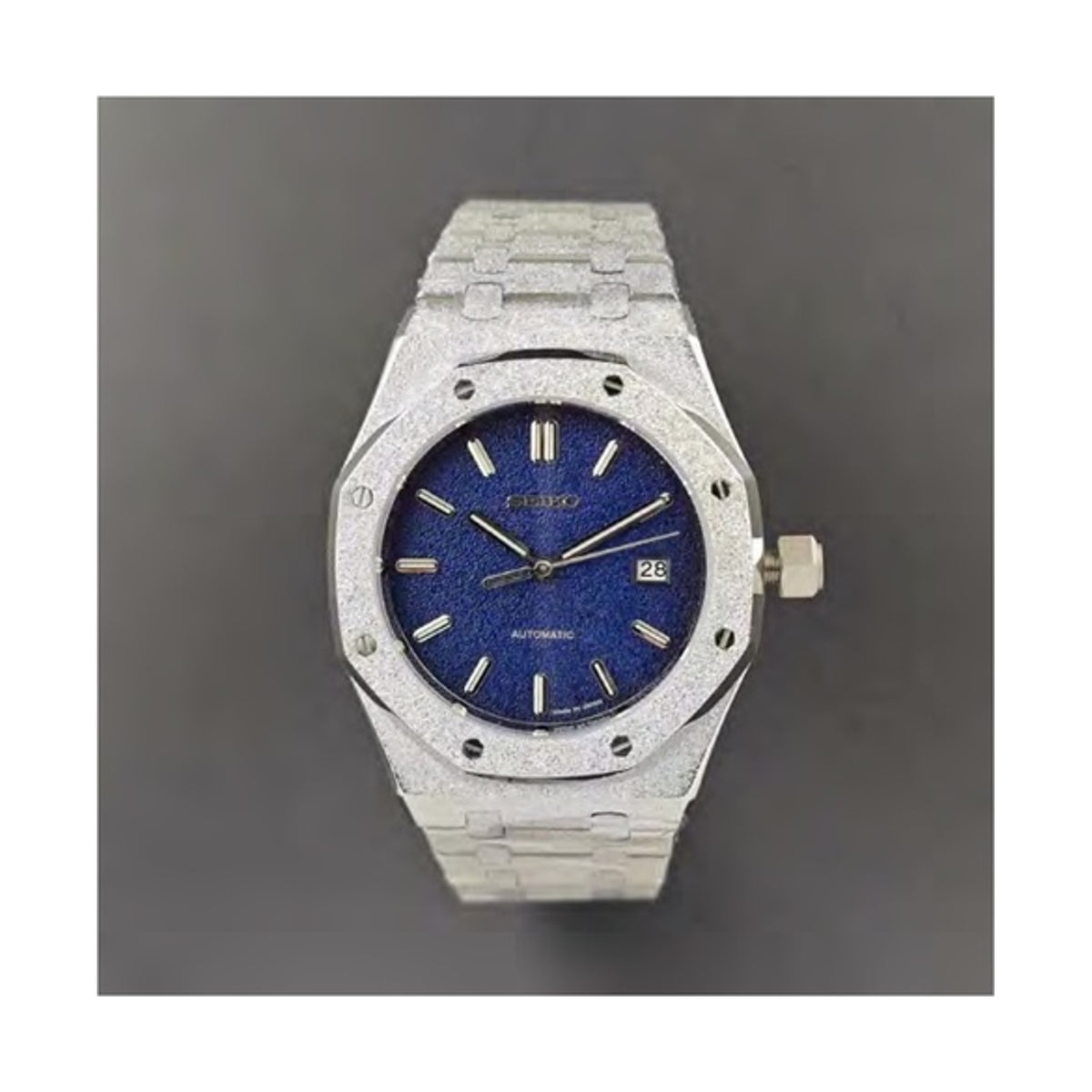 Frosted Royal Oak Mod - Dark Blue