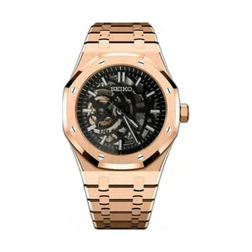 Royal Oak Skeleton Mod - Rose Gold
