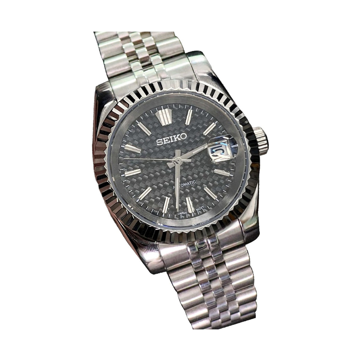 DateJust Mod - Black Carbon