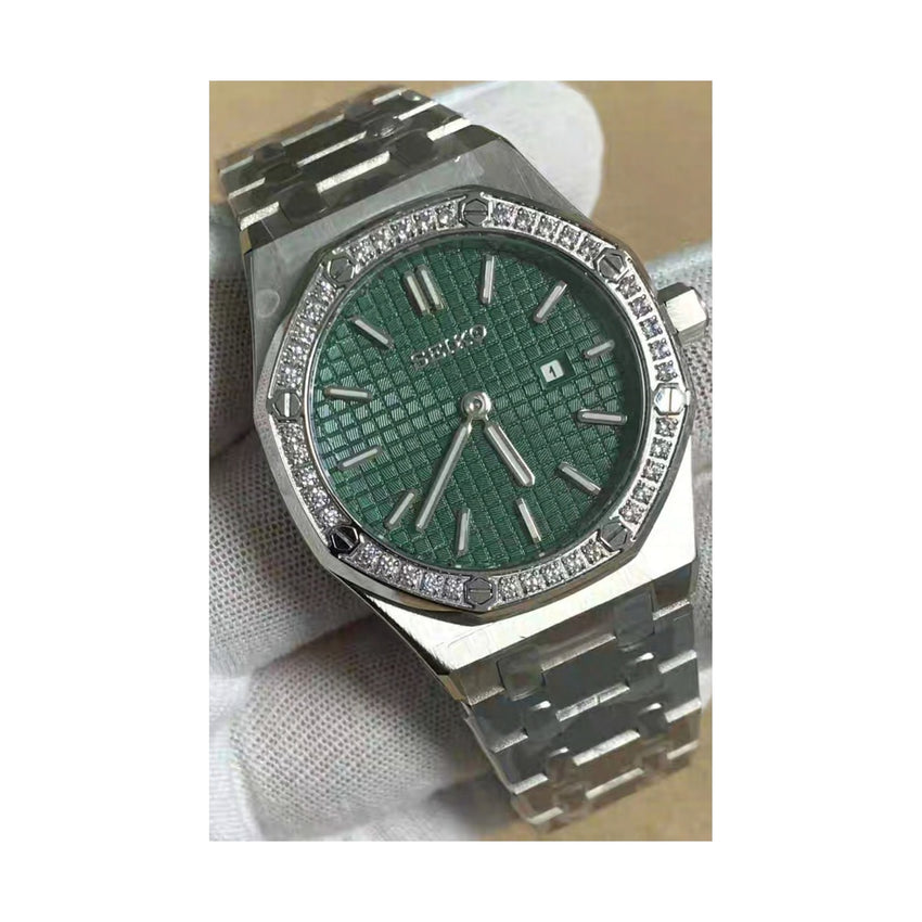 Iced Royal Oak Mod - Green Waffle