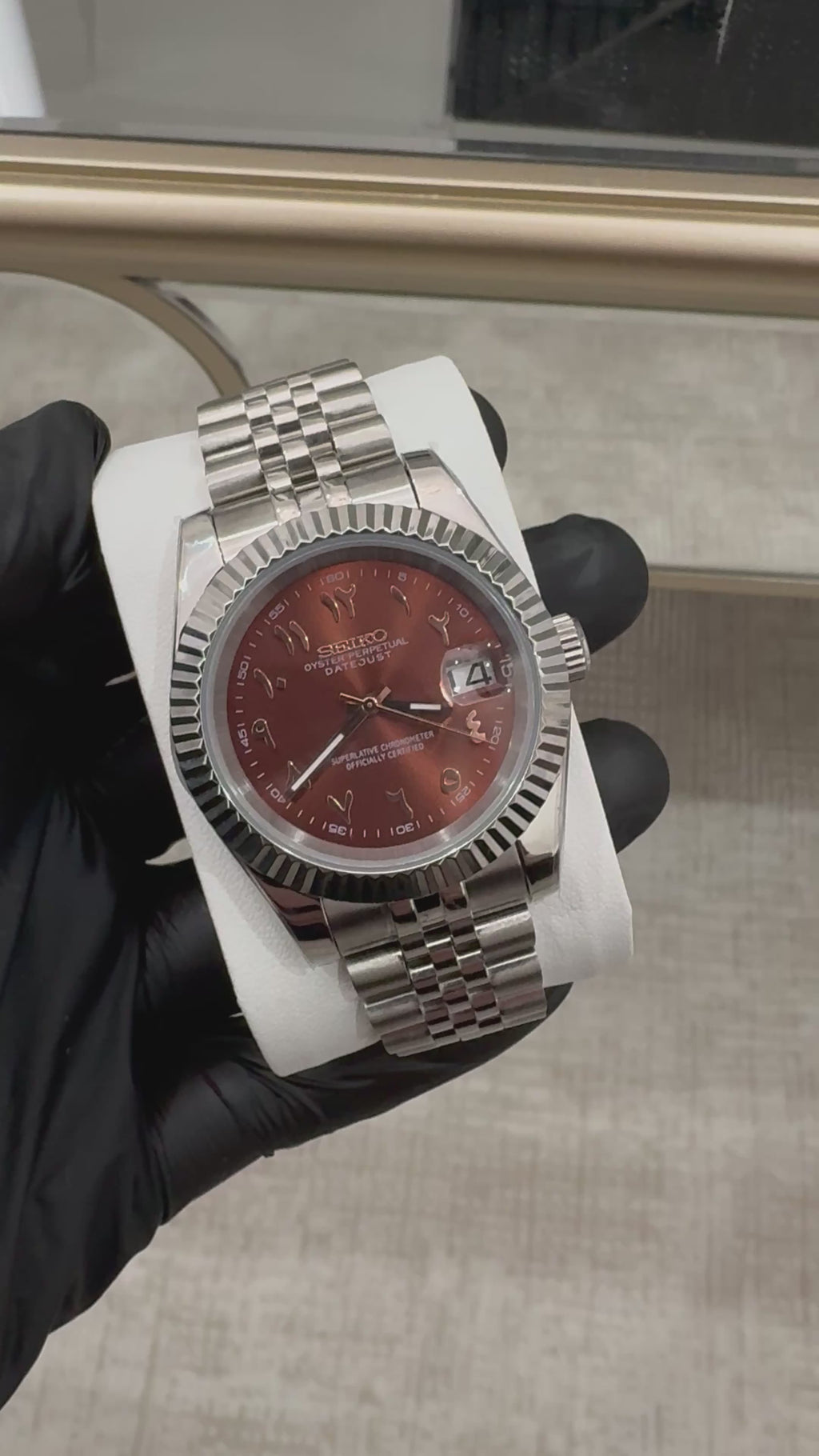 Datejust Mod -  Chocolate Dial